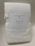 Pottery Barn Teen Loveshackfancy Ruffle Bow Standard Sham White #J4112. Fixed Price $48.99.