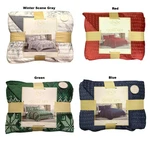Lenox 3-PIECE Polyester Holiday Patterened Quilt Set, King. Fixed Price $49.99.