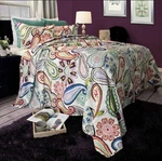 Lavish Home Quilt Set 300-TC Hypoallergenic Polyester/cotton Green (3-PIECE). Fixed Price $29.45.