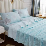 Brandream Coastal Beach Bedding Set Queen Size Sheets Cotton Luxury. Fixed Price $149.13.