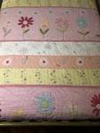 Pottery Barn Kids Discontinued Daisy Garden Twin Size Quilt *lovely*. Fixed Price $48.50.