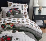 Pottery Barn Hot Wheels Monster Trucks Quilt & Shams Twin (us Stock). Fixed Price $149.99.