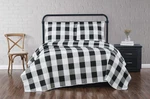 Truly Soft Everyday Buffalo Plaid Black Polyester 2-PIECE Twin Xl Quilt Set, .... Fixed Price $87.73.