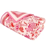 Roller Rabbit Amanda Reversible Orange Quilt King 110" X 96" New 100% Cotton. Fixed Price $240.00.