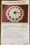 The Quilted Cottage Victorian Fan Tree Skirt Pattern Pieced Christmas Star. Fixed Price $9.99.