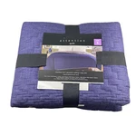 Attention Chambray Look Blue King Geometric Quilting Easy Care 140 X 90. Fixed Price $29.95.