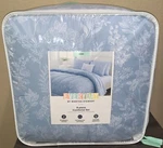 Everyday Martha Stewart 8P King Set Floral Comforter,shams,pillow,checked Sheets. Fixed Price $79.99.