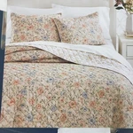 Charter Club Quilt King Reversible Garden Floral Bedding Set New. Fixed Price $165.00.