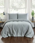 Pem America Jersey 2-PIECE Twin / Xl Comforter Set, Gray. Fixed Price $29.99.