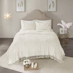 Madion Park Cal King Three Piece Coverlet Color Off White Nip. Fixed Price $270.00.