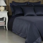 $720 New Frette Luxury Illusione Euro Sham Decorative Pillow Mineral Navy Blue. Fixed Price $300.00.