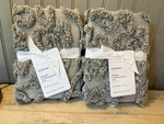 Pottery Barn Renee Candlewick Gray Sham Standard Set Of 2 Brand New Nwt. Fixed Price $74.99.