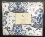 Pottery Barn Daya Quilted Sham Paisley Blue Standard Size 26 X 20 New. Fixed Price $26.24.