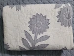 Pottery Barn Lilo Handcrafted Cotton Full-queen Quilt Chambray Spot See Pictures. Fixed Price $159.00.