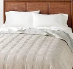 Hearth & Hand W/magnolia Full/queen Grid Stitched Quilt Taupe 88 X 92. Fixed Price $48.99.