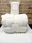 Pottery Barn Teen Cream Puff Quilt & Sham 2 Pc Set Twin / Xl Ivory New Tags. Fixed Price $157.77.