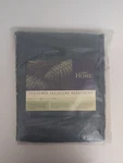 New L.l. Bean Blue Twin Textured Jacquard Bedspread 80"X 108" Made Portugal. Fixed Price $89.95.