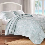 Greenland Home Coastal Paradise Reversible 3-PIECE Full/queen, Marina Seafoam. Fixed Price $82.01.