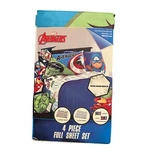 Marvel Avengers Full Size Sheet Set New FLAT/1 FITTED/2 Pillowcase Microfiber. Fixed Price $29.97.