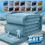 Fleece Winter Nights Quilt Double Sided Sofa Couch Bed Blankets. Fixed Price $17.99.