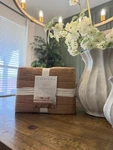 Queen Casaluna Heavyweight Linen Blend Quilt Warm Brown Woven New. Fixed Price $75.00.