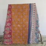 Vintage Ethnic Kantha Blanket Boho Quilt Single 1 Pc Bed Cover Rally Gudari. Fixed Price $35.56.