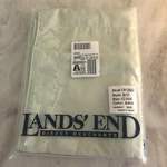 Lands End King Sham Solid Sateen Supima Cotton - Soft Sage Size:. Fixed Price $20.50.