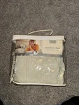 Martha Stewart Matelasse Standard Sham Clove Green Sage Morning Glory Nip. Fixed Price $21.87.