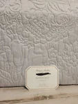 Pottery Barn Monique Lhuillier Embroidered Cotton Blossom Full Queen Quilt. Fixed Price $199.00.