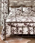 Wrangler Cowhide Quilt Set - Queen, & King. Fixed Price $64.99.