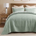 Madison Park Quebec Reversible Quilt Set Damask Design, Double Sided A, Twin. Fixed Price $93.99.