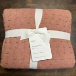 Pottery Barn Pick Stitch Handcrafted Cotton/linen Quilted Sham, Euro Brick. Fixed Price $49.00.