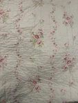 Rachel Ashwell Simply Shabby Chic Green Pink Rose Floral Scalloped Quilt - Twin. Fixed Price $68.00.