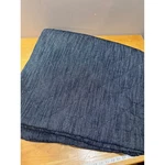 Pottery Barn Teen Full Queen Indigo Denim Reversible Diamond Quilt Blue. Fixed Price $134.99.