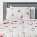 Twin Patisserie Pet Shoppe Kids' Quilt Set - Pillowfort. Fixed Price $19.99.