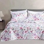 Kasentex Floral Quilt Set - Lightweight & Reversible Cozy Stylish Bedding. Fixed Price $77.99.