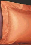 Sferra Celeste Orange King Pillow Sham Paprika Egyptian Cotton Percale Italy New. Fixed Price $44.50.