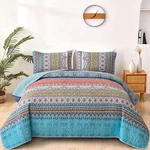 Wongs Boho Bedding Quilt Set Queen King Size All Season Bedspread For Bedroom. Fixed Price $51.20.