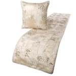 Decorative Ivory Queen Bed Runner Pillow Cover Velvet- Creative Grudge. Fixed Price $112.88.