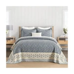 100% Cotton Oversized Quilt 128"X120", Extra Large Cal King Bedspread, Farmho.... Fixed Price $243.68.