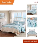 Greenland Home Maui Coastal Quilt Set Full/queen 3-PIECE Beach Ocean Waves. Fixed Price $139.98.