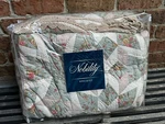 Vintage Nobility Multicolor Floral Patchwork Cotton Quilt-king 106" X 92". Fixed Price $189.95.
