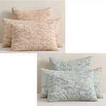 New Pottery Barn Coral Reef Embroidered Quilted Sham. Fixed Price $50.99.
