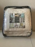 Madison Park Full/queen Coverlet Set 3 Piece Ivory Floral. Fixed Price $49.99.