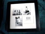 New Black Wood Frame Pottery Barn Picture 4 (2.5" X 3) Photo Slots. Fixed Price $27.99.