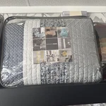 Madison Park Blue Harmony Jacquard Coverlet 6PC Set - Full/queen Size. Fixed Price $60.00.