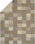 Twin Quilt Hand Stitched Country Block Patchwork Tan Farmhouse Chic Sawyer Mill. Fixed Price $129.95.
