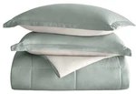 Luxury Linens Reversible King Comforter And Shams Eucalyptus / Natural $130. Fixed Price $49.99.