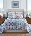 Southern Living Kendale Patchwork Quilt Mini Set W/shams Full/queen $219 Nwt. Fixed Price $79.95.