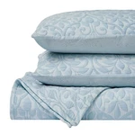 Vineyard Cotton Blend Medium Weight Matelasse Floral Woven Coverlet Throws. Fixed Price $140.40.